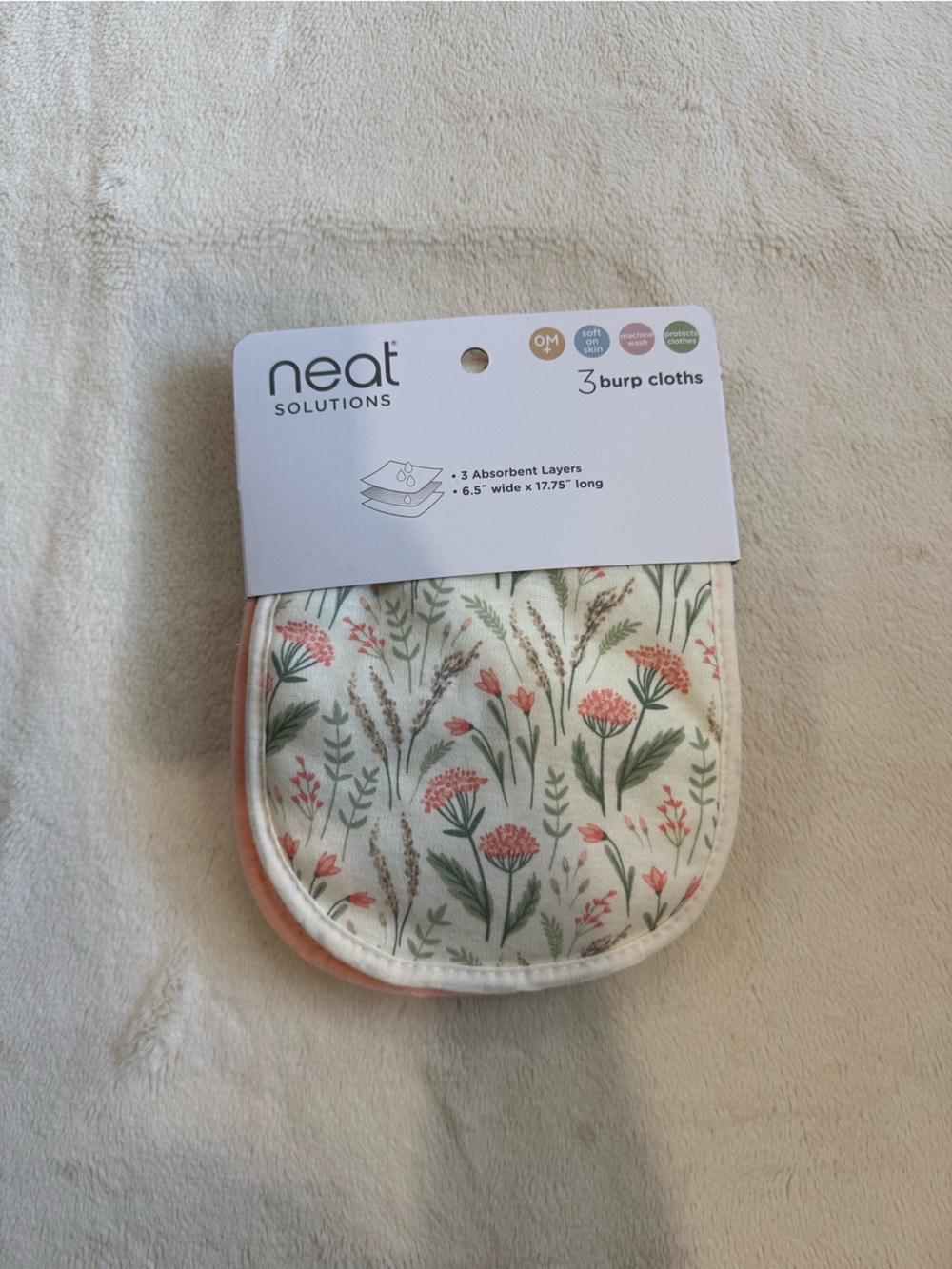 Neat Solutions Burp Cloths